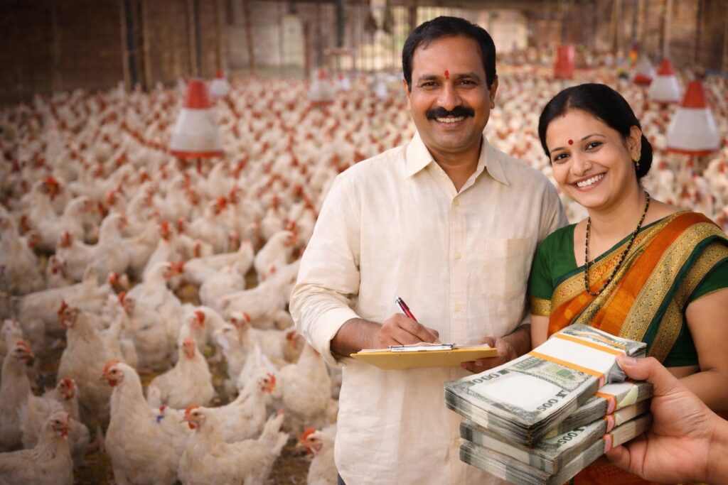 पोल्ट्री फार्मिंग अनुदान योजना महाराष्ट्र 2026